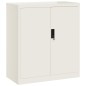 vidaXL Aktenschrank Weiß 79x40x90 cm Stahl vidaXL Aktenschrank Weiß 79x40x90 cm Stahl