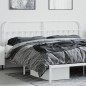 vidaXL Kopfteil Metall Weiß 200 cm vidaXL Kopfteil Metall Weiß 200 cm