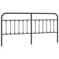 vidaXL Kopfteil Metall Schwarz 200 cm vidaXL Kopfteil Metall Schwarz 200 cm