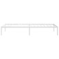vidaXL Bettgestell Metall Weiß 75x190 cm vidaXL Bettgestell Metall Weiß 75x190 cm