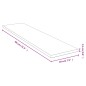 vidaXL Wandregal 80x20x1,5 cm Bambus vidaXL Wandregal 80x20x1,5 cm Bambus