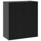 vidaXL Aktenschrank Schwarz 79x40x90 cm Stahl vidaXL Aktenschrank Schwarz 79x40x90 cm Stahl