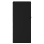 vidaXL Aktenschrank Schwarz 79x40x90 cm Stahl vidaXL Aktenschrank Schwarz 79x40x90 cm Stahl