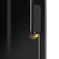 vidaXL Aktenschrank Schwarz 79x40x90 cm Stahl vidaXL Aktenschrank Schwarz 79x40x90 cm Stahl