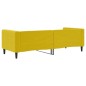 vidaXL Tagesbett Gelb 80x200 cm Samt vidaXL Tagesbett Gelb 80x200 cm Samt
