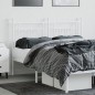 vidaXL Kopfteil Metall Weiß 140 cm vidaXL Kopfteil Metall Weiß 140 cm