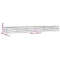 vidaXL Hochbeet Rostig 600x80x45 cm Cortenstahl vidaXL Hochbeet Rostig 600x80x45 cm Cortenstahl