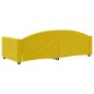 vidaXL Tagesbett Gelb 90x200 cm Samt vidaXL Tagesbett Gelb 90x200 cm Samt