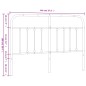 vidaXL Kopfteil Metall Schwarz 140 cm vidaXL Kopfteil Metall Schwarz 140 cm