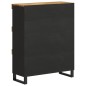 vidaXL Beistellschrank 85x33x107 cm Massivholz Mango vidaXL Beistellschrank 85x33x107 cm Massivholz Mango