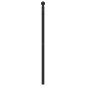 vidaXL Kopfteil Metall Schwarz 107 cm