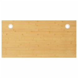 vidaXL Schreibtischplatte 80x40x2,5 cm Bambus