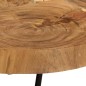vidaXL Couchtisch 36 cm 6 Stämme Massivholz Akazie vidaXL Couchtisch 36 cm 6 Stämme Massivholz Akazie