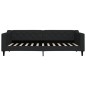 vidaXL Tagesbett Schwarz 90x200 cm Stoff vidaXL Tagesbett Schwarz 90x200 cm Stoff