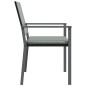 vidaXL Gartenstühle mit Kissen 2 Stk. Schwarz 54x62,5x89cm Poly Rattan vidaXL Gartenstühle mit Kissen 2 Stk. Schwarz 54x62,5x89cm Poly Rattan