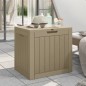 vidaXL Gartenbox Hellbraun 55,5x43x53 cm Polypropylen vidaXL Gartenbox Hellbraun 55,5x43x53 cm Polypropylen