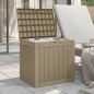vidaXL Gartenbox Hellbraun 55,5x43x53 cm Polypropylen vidaXL Gartenbox Hellbraun 55,5x43x53 cm Polypropylen