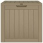 vidaXL Gartenbox Hellbraun 55,5x43x53 cm Polypropylen vidaXL Gartenbox Hellbraun 55,5x43x53 cm Polypropylen