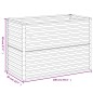 vidaXL Hochbeet 100x50x69 cm Cortenstahl vidaXL Hochbeet 100x50x69 cm Cortenstahl