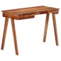 vidaXL Schreibtisch mit Schublade 110x50x77 cm Massivholz Akazie vidaXL Schreibtisch mit Schublade 110x50x77 cm Massivholz Akazie