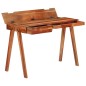vidaXL Schreibtisch mit Schublade 110x50x77 cm Massivholz Akazie vidaXL Schreibtisch mit Schublade 110x50x77 cm Massivholz Akazie