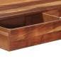 vidaXL Schreibtisch mit Schublade 110x50x77 cm Massivholz Akazie vidaXL Schreibtisch mit Schublade 110x50x77 cm Massivholz Akazie
