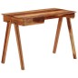 vidaXL Schreibtisch mit Schublade 110x50x77 cm Massivholz Akazie vidaXL Schreibtisch mit Schublade 110x50x77 cm Massivholz Akazie