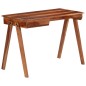 vidaXL Schreibtisch mit Schublade 110x50x77 cm Massivholz Akazie vidaXL Schreibtisch mit Schublade 110x50x77 cm Massivholz Akazie