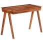 vidaXL Schreibtisch mit Schublade 110x50x77 cm Massivholz Akazie vidaXL Schreibtisch mit Schublade 110x50x77 cm Massivholz Akazie