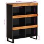vidaXL Beistelltisch 85x33x107 cm Massivholz Akazie vidaXL Beistelltisch 85x33x107 cm Massivholz Akazie