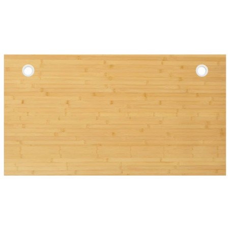 vidaXL Schreibtischplatte 100x60x1,5 cm Bambus