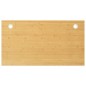 vidaXL Schreibtischplatte 100x60x1,5 cm Bambus vidaXL Schreibtischplatte 100x60x1,5 cm Bambus