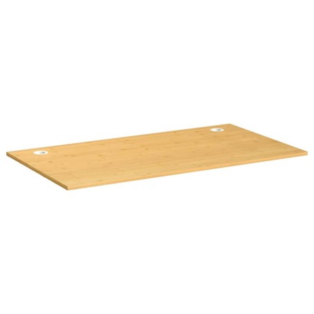 vidaXL Schreibtischplatte 100x60x1,5 cm Bambus