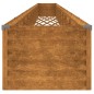 vidaXL Hochbeet 960x50x36 cm Cortenstahl vidaXL Hochbeet 960x50x36 cm Cortenstahl