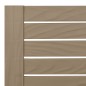 vidaXL Doppel-Sonnenliege Hellbraun 155x138x83 cm Polypropylen vidaXL Doppel-Sonnenliege Hellbraun 155x138x83 cm Polypropylen