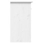 vidaXL Sideboard BODO Weiß 115x43x79,5 cm Massivholz Kiefer vidaXL Sideboard BODO Weiß 115x43x79,5 cm Massivholz Kiefer