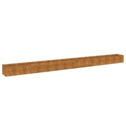 vidaXL Hochbeet 580x50x36 cm Cortenstahl