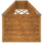 vidaXL Hochbeet 580x50x36 cm Cortenstahl vidaXL Hochbeet 580x50x36 cm Cortenstahl