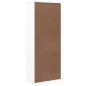 vidaXL Bücherregal mit Schubladen ALTA Weiß 60x35x142 cm Kiefernholz vidaXL Bücherregal mit Schubladen ALTA Weiß 60x35x142 cm Kiefernholz
