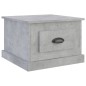 vidaXL Couchtisch Betongrau 50x50x35 cm Holzwerkstoff vidaXL Couchtisch Betongrau 50x50x35 cm Holzwerkstoff