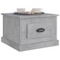 vidaXL Couchtisch Betongrau 50x50x35 cm Holzwerkstoff vidaXL Couchtisch Betongrau 50x50x35 cm Holzwerkstoff