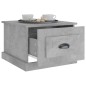 vidaXL Couchtisch Betongrau 50x50x35 cm Holzwerkstoff vidaXL Couchtisch Betongrau 50x50x35 cm Holzwerkstoff