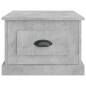 vidaXL Couchtisch Betongrau 50x50x35 cm Holzwerkstoff vidaXL Couchtisch Betongrau 50x50x35 cm Holzwerkstoff