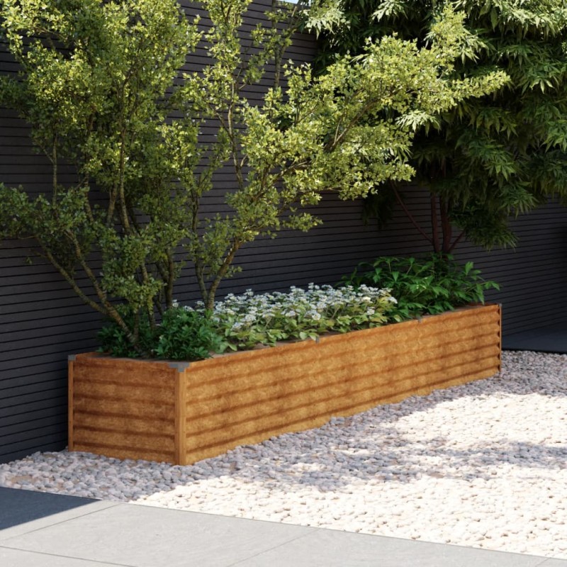 vidaXL Hochbeet 291x50x36 cm Cortenstahl vidaXL Hochbeet 291x50x36 cm Cortenstahl
