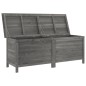 vidaXL Gartentruhe Anthrazit 150x50x56,5 cm Massivholz Tanne vidaXL Gartentruhe Anthrazit 150x50x56,5 cm Massivholz Tanne