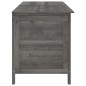 vidaXL Gartentruhe Anthrazit 150x50x56,5 cm Massivholz Tanne vidaXL Gartentruhe Anthrazit 150x50x56,5 cm Massivholz Tanne