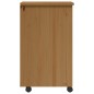 vidaXL Rollschrank mit Schubladen MOSS Honigbraun Massivholz Kiefer vidaXL Rollschrank mit Schubladen MOSS Honigbraun Massivholz Kiefer