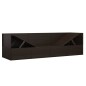 vidaXL Outdoor-Loungebett mit Kissen Braun Poly Rattan vidaXL Outdoor-Loungebett mit Kissen Braun Poly Rattan