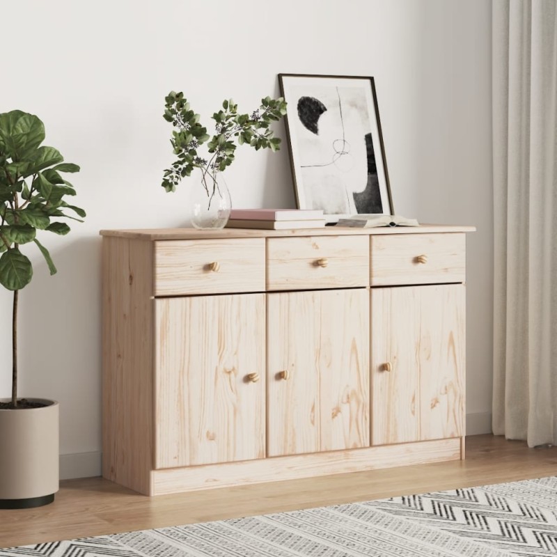 vidaXL Sideboard ALTA 112x35x73 cm Massivholz Kiefer vidaXL Sideboard ALTA 112x35x73 cm Massivholz Kiefer
