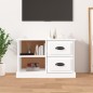 vidaXL TV-Schrank Hochglanz-Weiß 73x35,5x47,5 cm Holzwerkstoff vidaXL TV-Schrank Hochglanz-Weiß 73x35,5x47,5 cm Holzwerkstoff